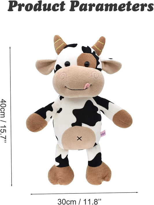 16" Soft Plush Cow Stuffed Toy