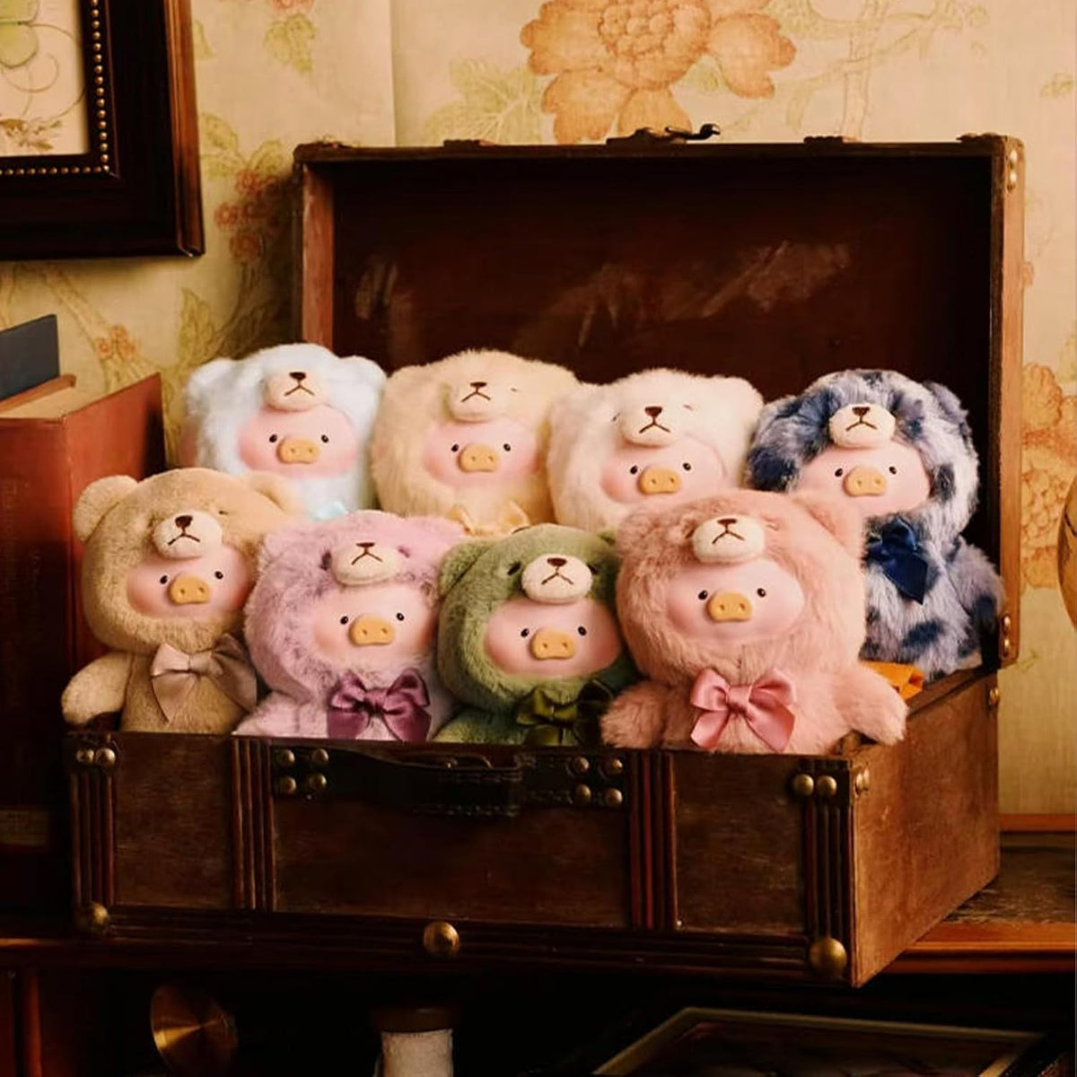 Keychain Pig Series Blind Box Plush Doll Set