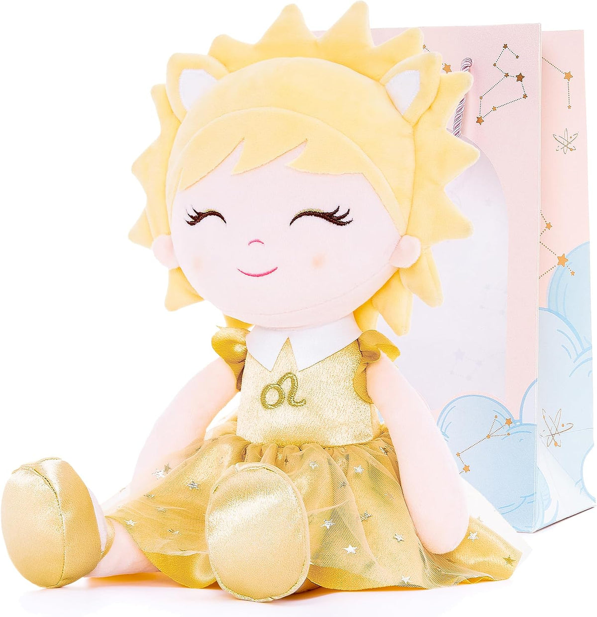 17" Birthday Zodiac Plush Baby Doll