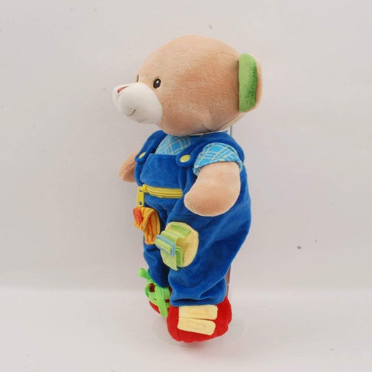 16" Educational Teddy Plush with Removable Outfit