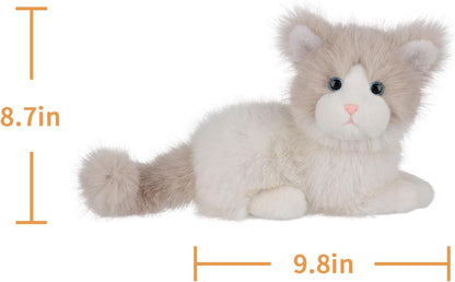 8.7" Apricot Lamb Bell Ragdoll Kitten Plush