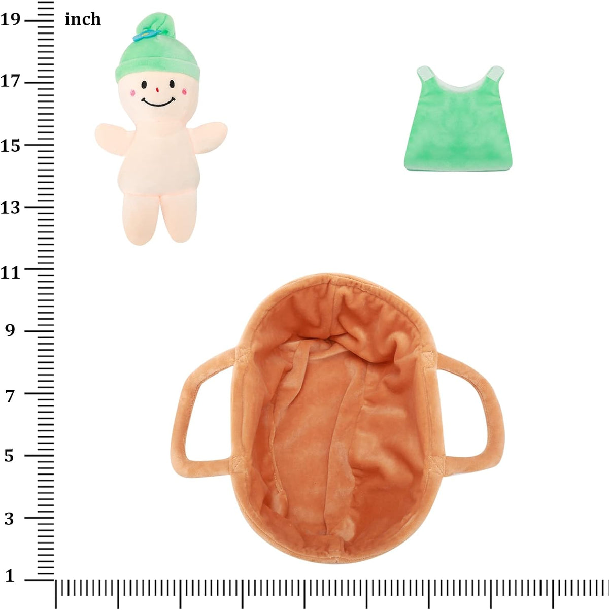 6-Piece Multicultural Sensory Baby Doll Set