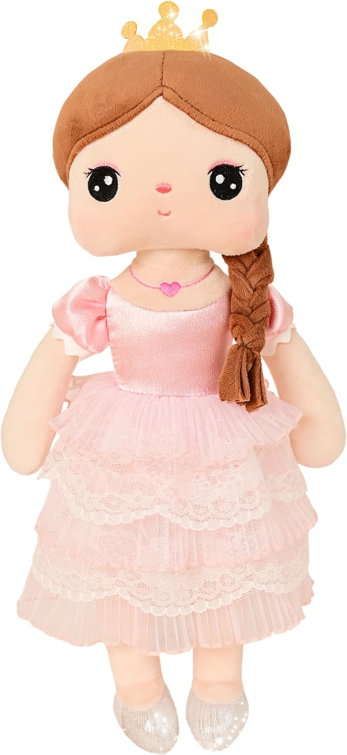 14.17" Princess Plush Doll with Crown