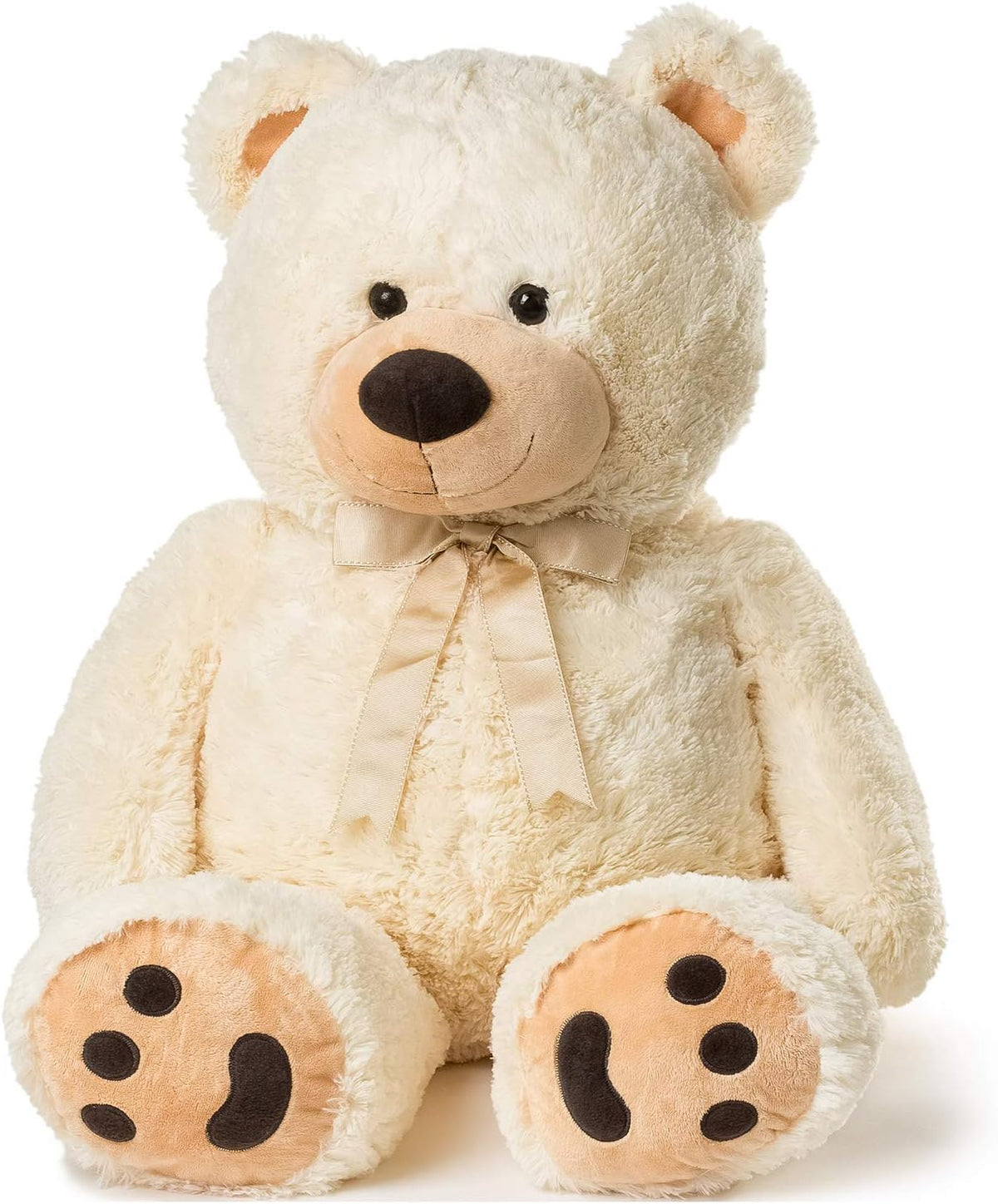 Cream Huge Teddy Bear Plush