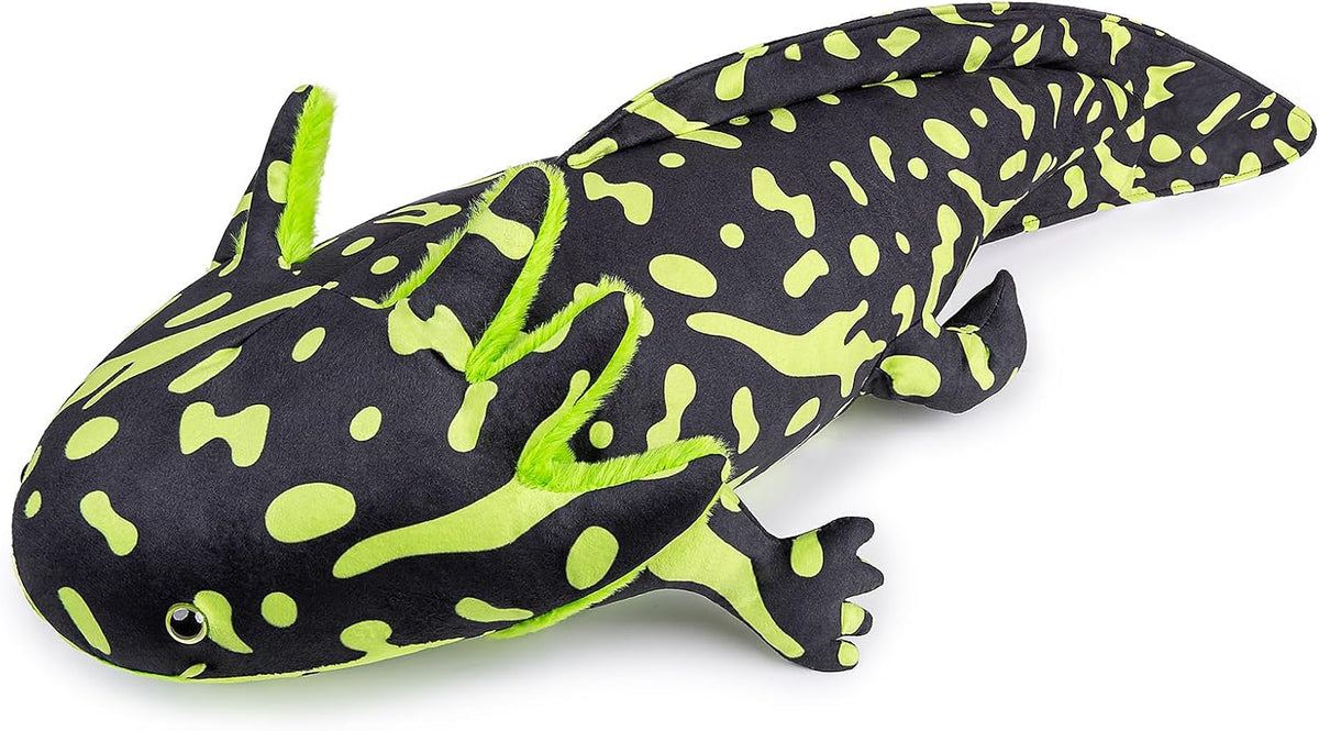 30" Weighted Green Axolotl Plush