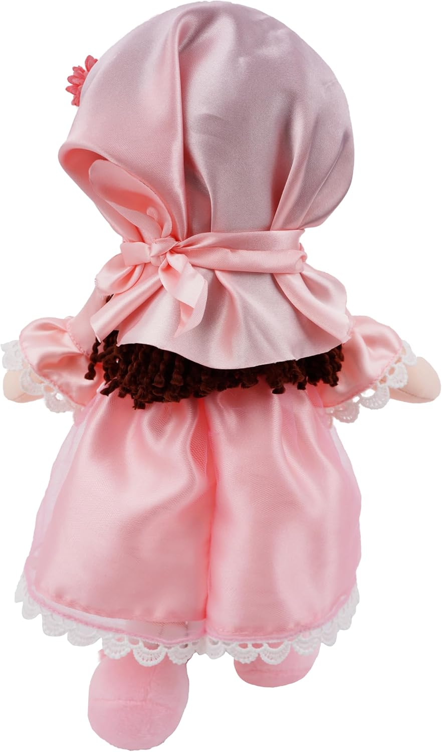 14" Pink Soft Cuddly Hijab Rag Doll