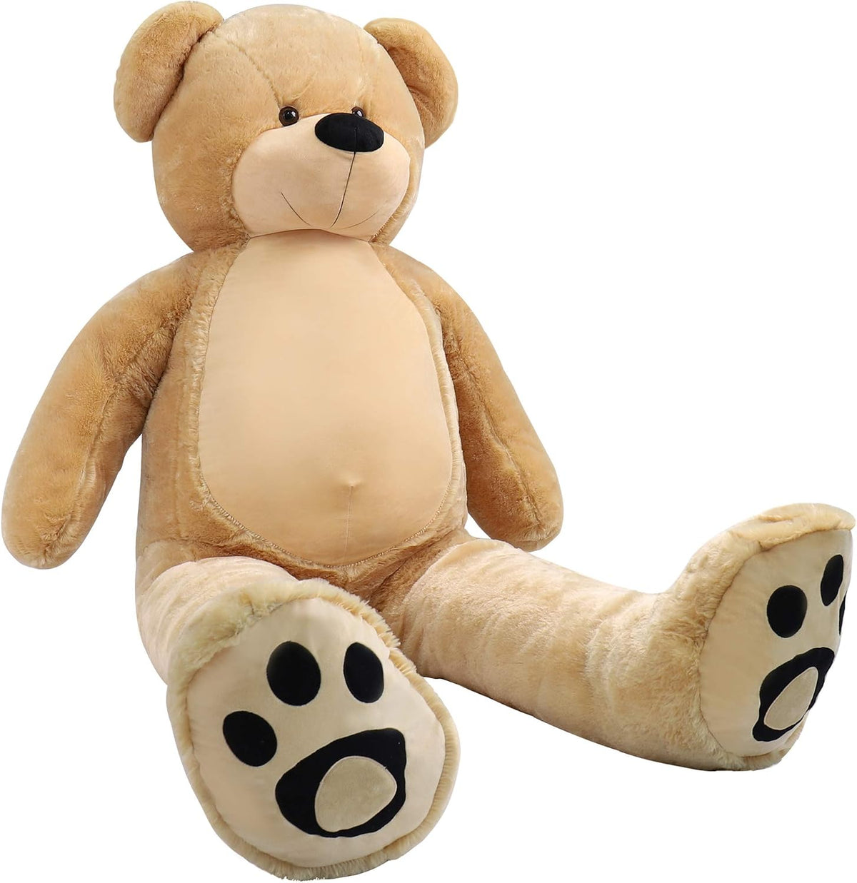 72" Brown Giant Life-Size Teddy Plush
