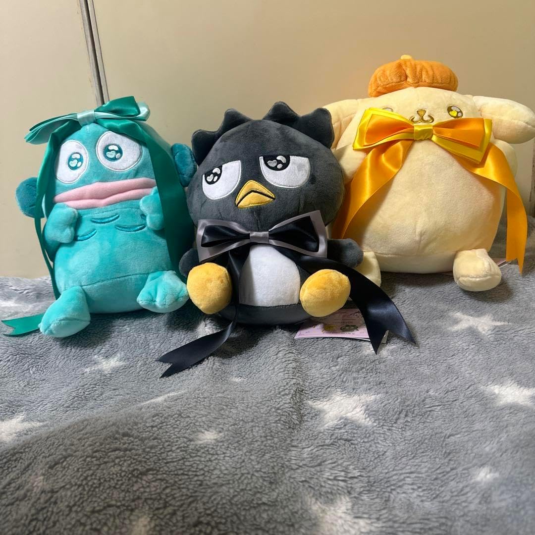 3-Type Set M Plush Characters Volume 2