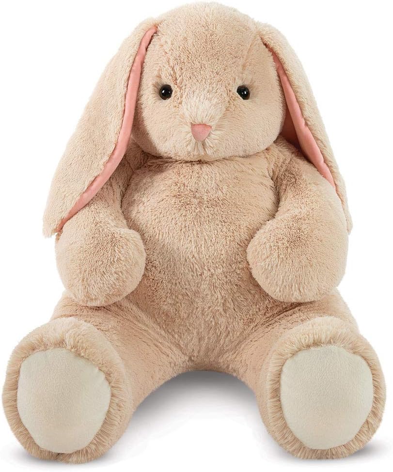 4ft Tan Giant Stuffed Bunny Plush